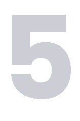 Number 5 to denote reason 5 out of 5 of why to use Forexindextrading